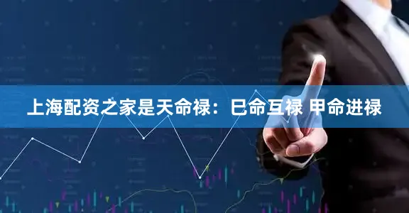 上海配资之家是天命禄：巳命互禄 甲命进禄