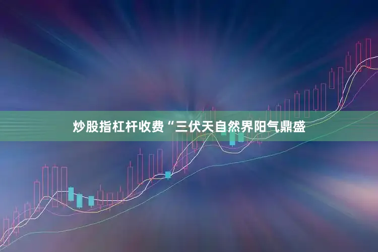 炒股指杠杆收费“三伏天自然界阳气鼎盛